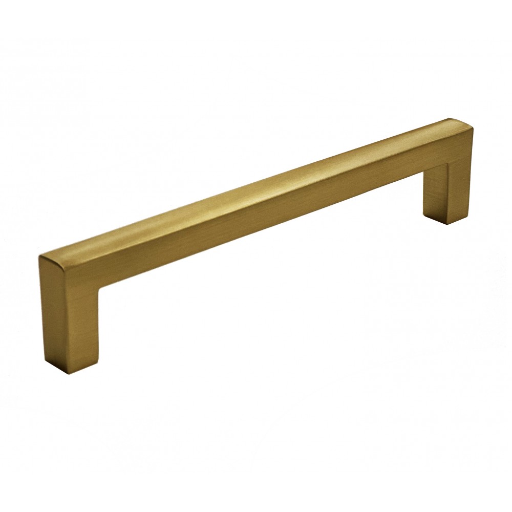 P88512GD Gold Brushed Post-Modern Design Style Kitchen Cabinet Pull Handle Closet Wood Door Pull Handle Cabinet Door Decorative Cabinet Hardware Home Decor Furniture Pull Drawer Handle Cupboard Pull