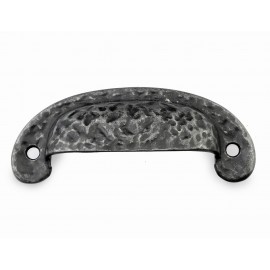  P88680/83IG 3-1/4" inch (83mm) Beautiful Vintage Weathered Iron Gray Kitchen Cabinet Pull Handle Closet Wood Door Pull handle Cabinet Door Decorative Hardware Home Decor Cabinet Furniture Pull Drawer Handle Cupboard Pull