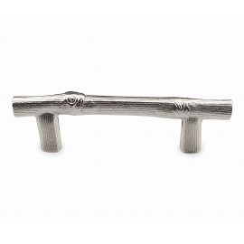  P88707/76NP 3" inch (76mm) Beautiful Vintage Bright Nickel Finish Kitchen Cabinet Pull Handle Closet Wood Door Pull handle Cabinet Door Decorative Cabinet Hardware Home Decor Furniture Pull Drawer Handle Cupboard Pull