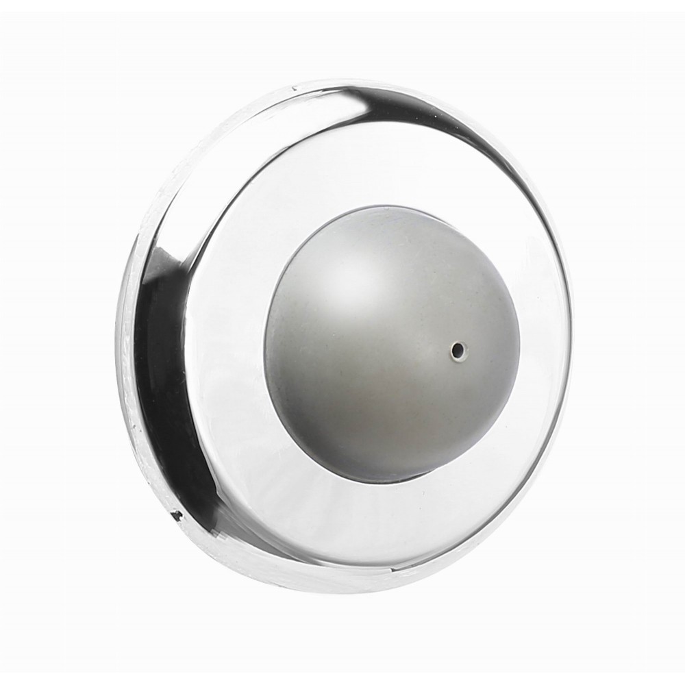 D1016/63CP CHROME Wall Door Stopper with rubber bumper, Wall Mounted Door Bumper, CP Bright Chrome Finish Dia:2-1/2" inch 64mm Decorative Door Hardware Builders Hardware quick install Home Hardware Home Decor D1016/63CP CHROME Wall Door Stopper with rubber bumper, Wall Mounted Door Bumper, CP Bright Chrome Finish Dia:2-1/2" inch 64mm Decorative Door Hardware Builders Hardware quick install Home Hardware Home Decor