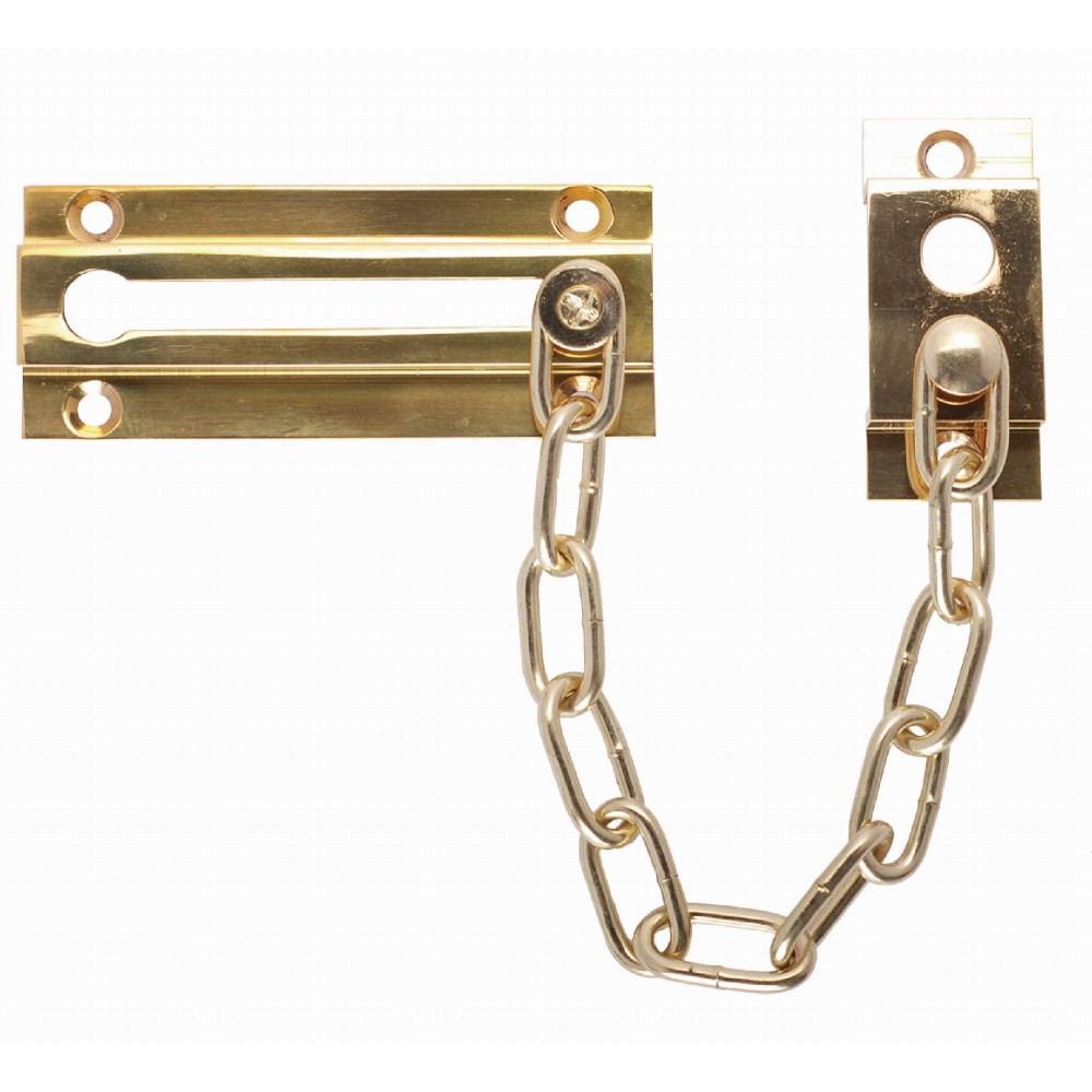D5002PB SOLID BRASS Chain Door Guard Chain Door Lock, Brass polished bright finish Decorative Door Hardware Builders Hardware quick install Home Hardware Home Decor D5002PB SOLID BRASS Chain Door Guard Chain Door Lock, Brass polished bright finish Decorative Door Hardware Builders Hardware quick install Home Hardware Home Decor