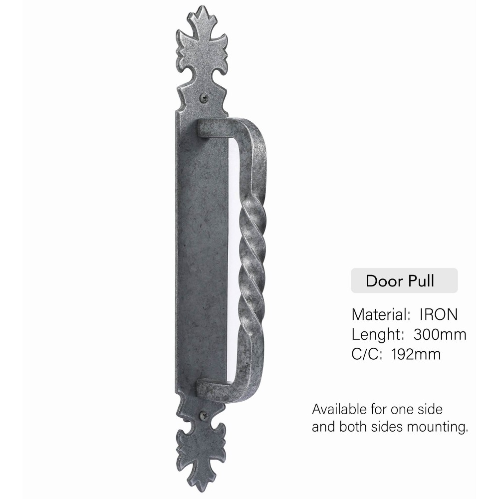 D7001/AI Antique Ironwork Door Pull Handle Antique weathered Natural Iron Wood Door Hardware Home Decor, forged Beautiful Vintage Decorative Hardware Home Decor Rustic Wild West American Style French Design Old World arts crafts creations hand ma D7001/AI Antique Ironwork Door Pull Handle Antique weathered Natural Iron Wood Door Hardware Home Decor, forged Beautiful Vintage Decorative Hardware Home Decor Rustic Wild West American Style French Design Old World arts crafts creations hand ma