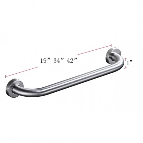 BSS12521 21" inch & BSS12540 40" inch, Bathroom Safty Grab Bar Home Care, Stainless steel Brushed Finish.