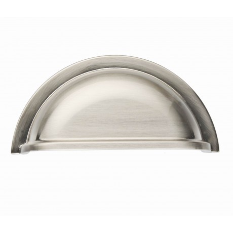  3" inch (76mm) P9001.76SN Slightly Brushed Satin Nickel Modern Style Kitchen Cabinet Pull Handle Closet Wood Door Pull handle Cabinet Door Decorative Cabinet Hardware Home Decor Furniture Pull Drawer Handle Cupboard Pull