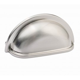  3" inch (76mm) P9001.76SN Slightly Brushed Satin Nickel Modern Style Kitchen Cabinet Pull Handle Closet Wood Door Pull handle Cabinet Door Decorative Cabinet Hardware Home Decor Furniture Pull Drawer Handle Cupboard Pull