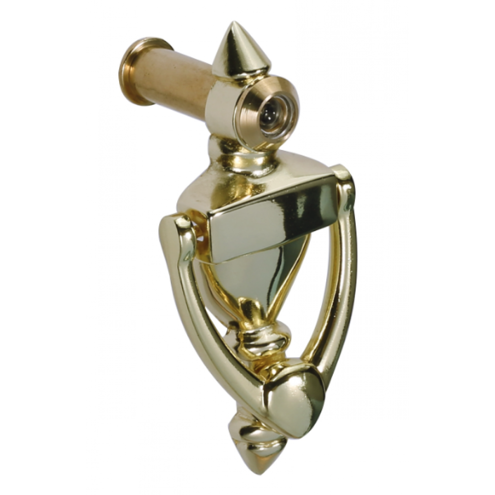 Amdecor 5" Inch Door knocker with 180 degree Door Viewer D28069V/128BP, 5" inch 128mm height BP Bright Brass Plated Finish Decorative Door Hardware Builders Hardware quick install Home Hardware Home Decor Amdecor 5" Inch Door knocker with 180 degree Door Viewer D28069V/128BP, 5" inch 128mm height BP Bright Brass Plated Finish Decorative Door Hardware Builders Hardware quick install Home Hardware Home Decor