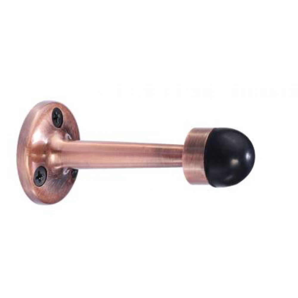 Amdecor D1004/80AC Wall Door Stop 3-1/8" 80mm Wall Mounted Door Bumper Door Stopper, AC Slightly Brushed Antique Copper Finish. Decorative Door Hardware Builders Hardware quick install Home Hardware Home Decor Amdecor D1004/80AC Wall Door Stop 3-1/8" 80mm Wall Mounted Door Bumper Door Stopper, AC Slightly Brushed Antique Copper Finish. Decorative Door Hardware Builders Hardware quick install Home Hardware Home Decor