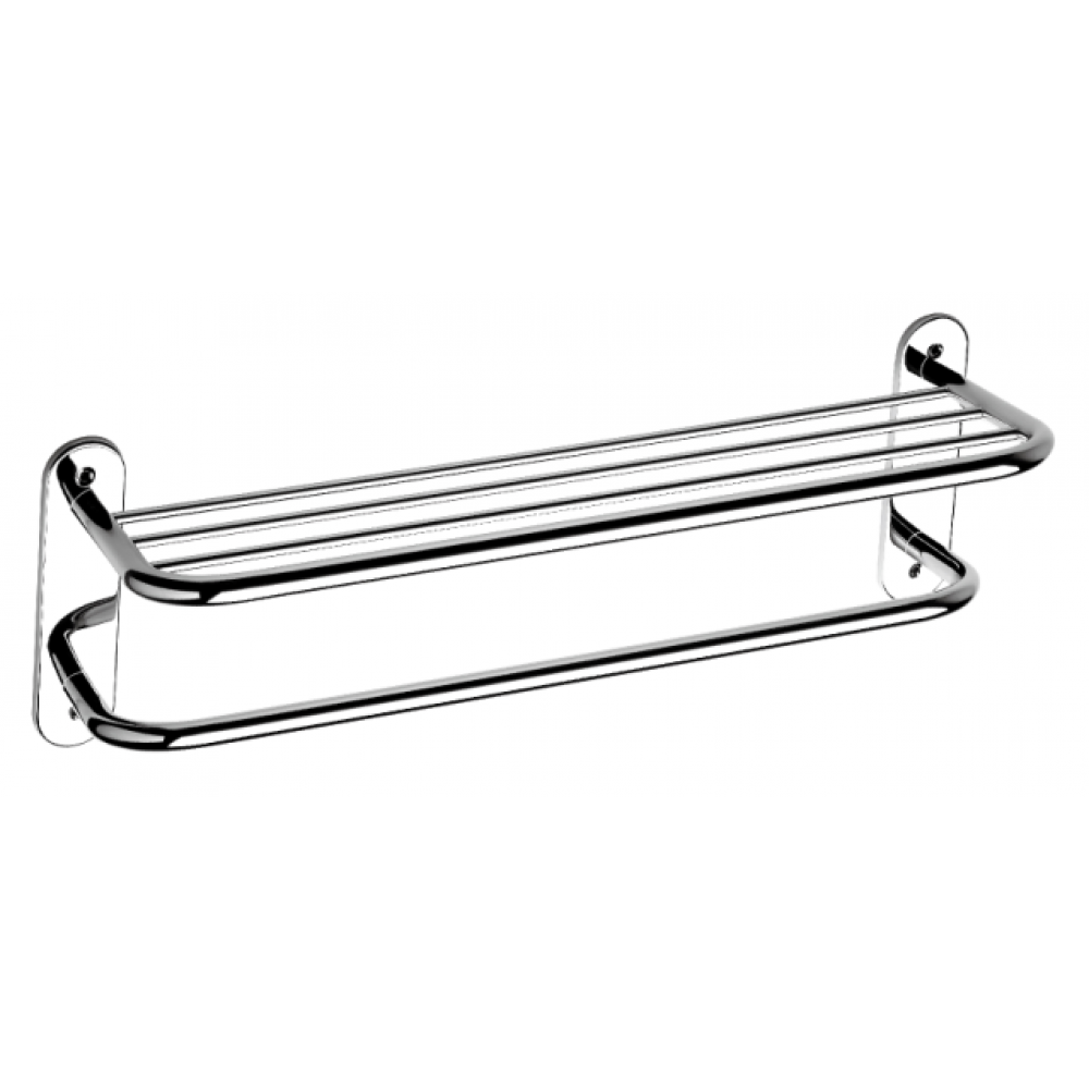B18003/60CP 24" inch (60cm) Bathroom Wall Mount Towel Rack Bar Towel Rail Holder, double deck layer Bath Shelf Storage Rack Rail, ALL SOLID BRASS MADE Bright Polished Chrome Finish. High Quality Bath Hardware Home Decor Decorative Bathroom B18003/60CP 24" inch (60cm) Bathroom Wall Mount Towel Rack Bar Towel Rail Holder, double deck layer Bath Shelf Storage Rack Rail, ALL SOLID BRASS MADE Bright Polished Chrome Finish. High Quality Bath Hardware Home Decor Decorative Bathroom