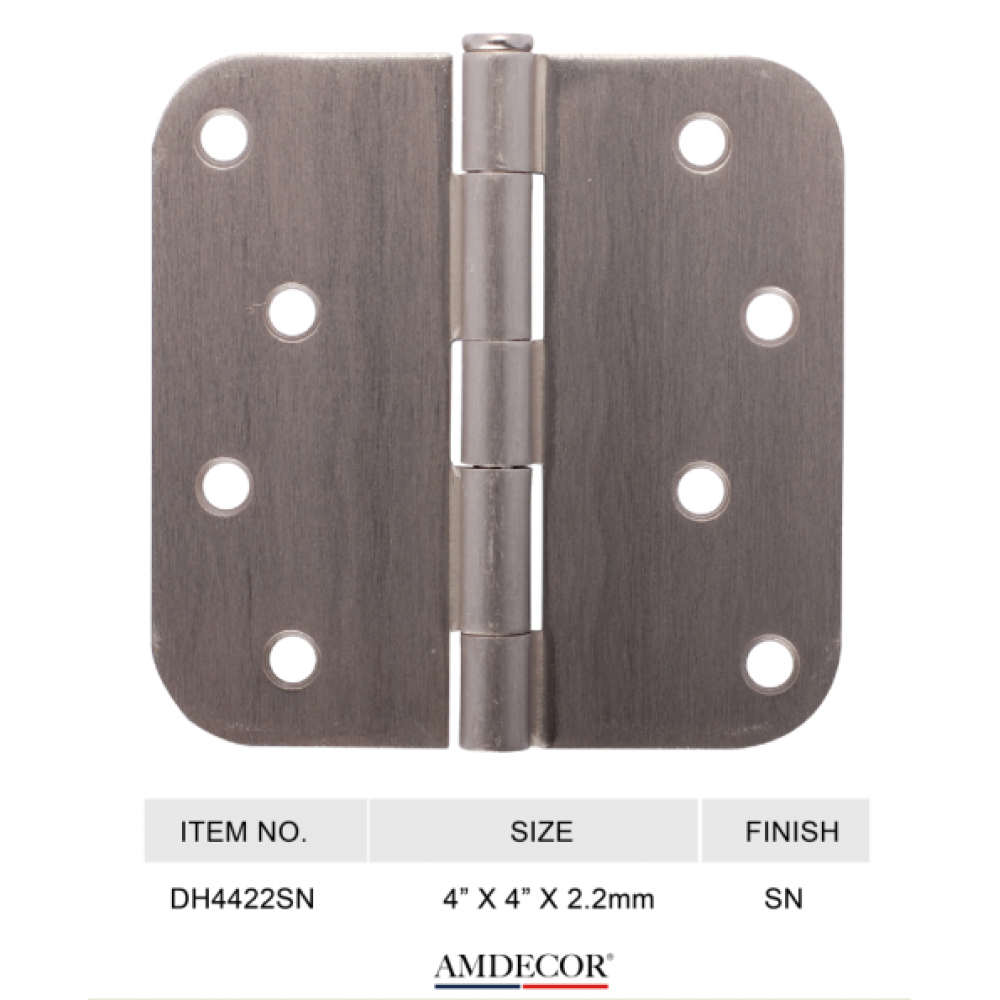DH4422SN Door Hinge, Decorative Door Hardware Builders Hardware Quick Install Home Hardware Home Decor DH4422SN Door Hinge, Decorative Door Hardware Builders Hardware Quick Install Home Hardware Home Decor