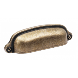  P8S001/76AE 3" inch (76mm) Beautiful Vintage Antique English Brass Finish Kitchen Cabinet Pull Handle Closet Wood Door Pull handle Cabinet Door Decorative Cabinet Hardware Home Decor Furniture Pull Drawer Handle Cupboard Pull