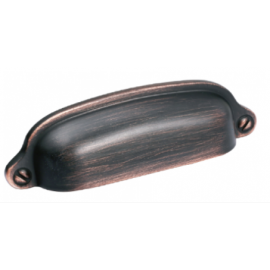  P8S001/76ORB 3" inch (76mm) Beautiful Vintage Oil Rubbed Bronze Finish ORB Kitchen Cabinet Pull Handle Closet Wood Door Pull handle Cabinet Door Decorative Hardware Home Decor Cabinet Furniture Pull Drawer Handle Cupboard Pull