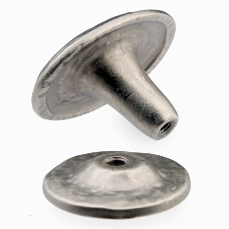  N88765/42AP 1-3/5" inch (42mm) Beautiful Vintage Classic Elegent Style Design Antique Pewter Kitchen Cabinet Knob Closet Wood Door Knob handle Cabinet Door Decorative Hardware Home Decor Furniture Pull Drawer Knob Cupboard Pull