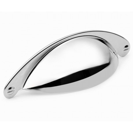  P88001/64CP 2-1/2" inch (64mm) CP Finish Chrome Plated Shining Bright post-modern design style Kitchen Cabinet Pull Handle Closet Wood Door Pull handle Cabinet Door Decorative Cabinet Hardware Home Decor Furniture Pull Drawer Handle