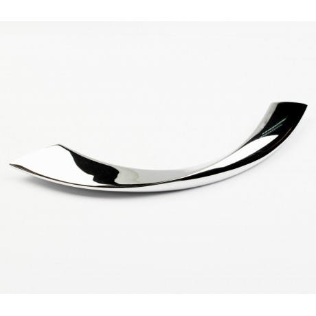  P88141/128CP 5"(128mm) CP Finish Chrome Plated Shining Bright Euro Style Design Kitchen Cabinet Pull Handle Closet Wood Door Pull handle Cabinet Door Decorative Cabinet Hardware Home Decor Furniture Pull Drawer Handle Cupboard Pull