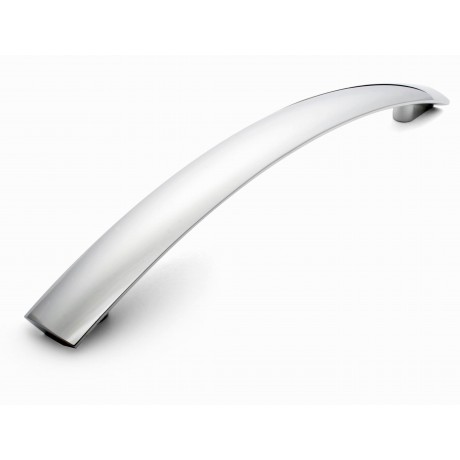  P88330/160CP 6-1/4" inch (160mm) CP Finish Chrome Plated Shining Bright Modern Style Wide Heavy Kitchen Cabinet Pull Handle Closet Wood Door Pull handle Cabinet Door Decorative Cabinet Hardware Home Decor Furniture Pull Drawer Handle Cupboard