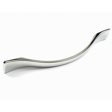  P88428/128CP 5"(128mm) CP Finish Chrome Plated Shining Bright Style Kitchen Cabinet Pull Handle Closet Wood Door Pull handle Cabinet Door Decorative Cabinet Hardware Home Decor Furniture Pull Drawer Handle Cupboard Pull