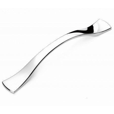  P88428/128CP 5"(128mm) CP Finish Chrome Plated Shining Bright Style Kitchen Cabinet Pull Handle Closet Wood Door Pull handle Cabinet Door Decorative Cabinet Hardware Home Decor Furniture Pull Drawer Handle Cupboard Pull