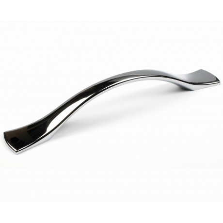  P88428/128CP 5"(128mm) CP Finish Chrome Plated Shining Bright Style Kitchen Cabinet Pull Handle Closet Wood Door Pull handle Cabinet Door Decorative Cabinet Hardware Home Decor Furniture Pull Drawer Handle Cupboard Pull