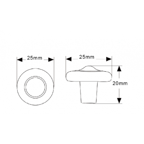  N88703/25AE 1" inch (25mm) Beautiful Vintage Antique English Brass Finish Kitchen Cabinet Knob Handle Closet Wood Door Knob Cabinet Door Decorative Hardware Home Decor Cabinet Furniture Knob Pull Drawer Handle Cupboard Pull Knob