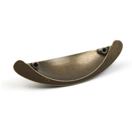  P88001/64AE 2-1/2" inch (64mm) Beautiful Vintage Antique English Brass Finish Kitchen Cabinet Pull Handle Closet Wood Door Pull handle Cabinet Door Decorative Cabinet Hardware Home Decor Furniture Pull Drawer Handle Cupboard Pull