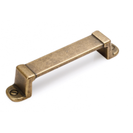  P88514/96AE 3-3/4" inch (96mm) Beautiful Vintage Antique English Brass Finish Kitchen Cabinet Pull Handle Closet Wood Door Pull handle Cabinet Door Decorative Cabinet Hardware Home Decor Furniture Pull Drawer Handle Cupboard Pull