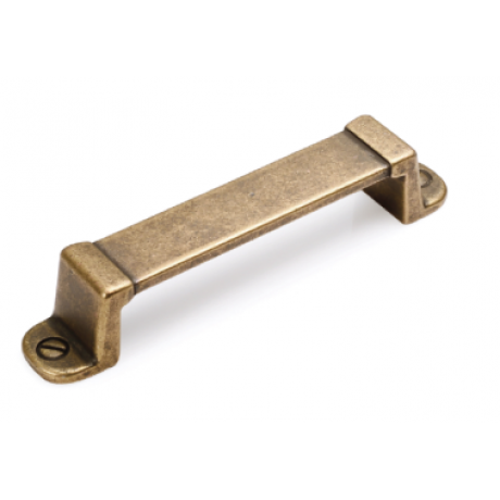  P88514/96AE 3-3/4" inch (96mm) Beautiful Vintage Antique English Brass Finish Kitchen Cabinet Pull Handle Closet Wood Door Pull handle Cabinet Door Decorative Cabinet Hardware Home Decor Furniture Pull Drawer Handle Cupboard Pull