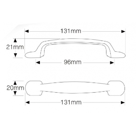  P88032/96AE 3-3/4" inch (96mm) Beautiful Vintage Antique English Brass Finish Kitchen Cabinet Pull Handle Closet Wood Door Pull handle Cabinet Door Decorative Cabinet Hardware Home Decor Furniture Pull Drawer Handle Cupboard Pull