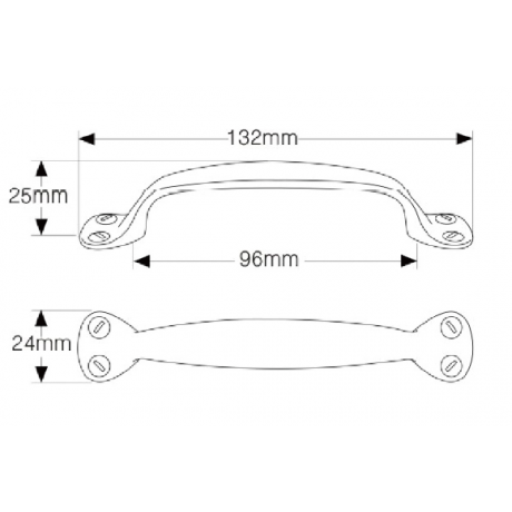  P88658/96CP 3-3/4" inch (96mm) CP Finish Chrome Plated Shining Bright post-modern design style Kitchen Cabinet Pull Handle Closet Wood Door Pull handle Cabinet Door Decorative Cabinet Hardware Home Decor Furniture Pull Drawer Handle Cupboard